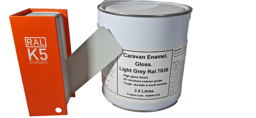 5lts gloss light grey - 1,