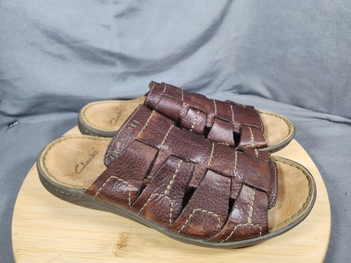 Clarks mens open toe leather - ,