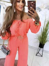 Lola Bianka Coral Jumpsuit