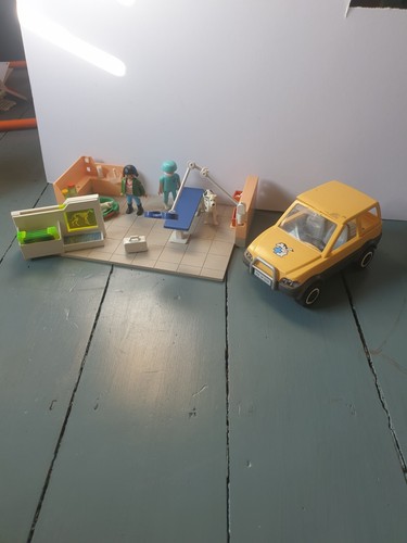 Playmobil vet clinic set with - set,