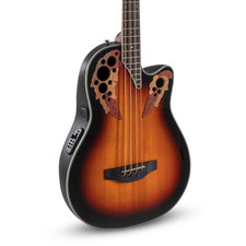 Ovation CEB-44-1N-G Celebrity Elite Plus Bass, New England Burst (NEW)