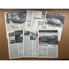 VAUXHALL VENTORA MOTOR ROAD TESTS MEMORABILIA 3 Original motor magazine road tes