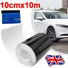 100mm x 10m Car Gloss Black