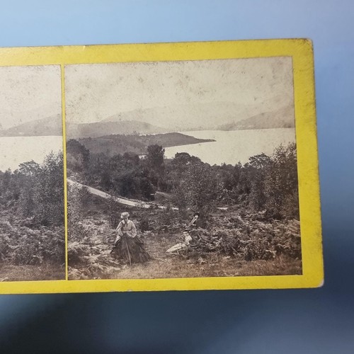 Windermere cumbria stereoview - windermere,