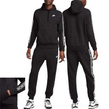 NIKE Club Mens Full Tracksuits Hoodie Jogger Casual Sweat Gym Bottom S-XL