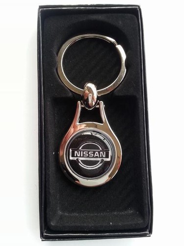 High chrome keyring keyfob - chrome, key
