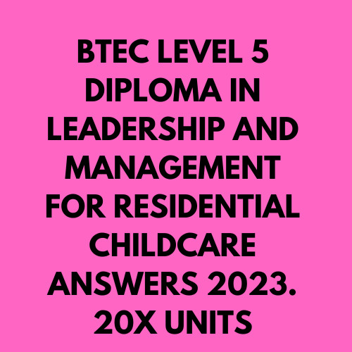 Btec level diploma - 5, in