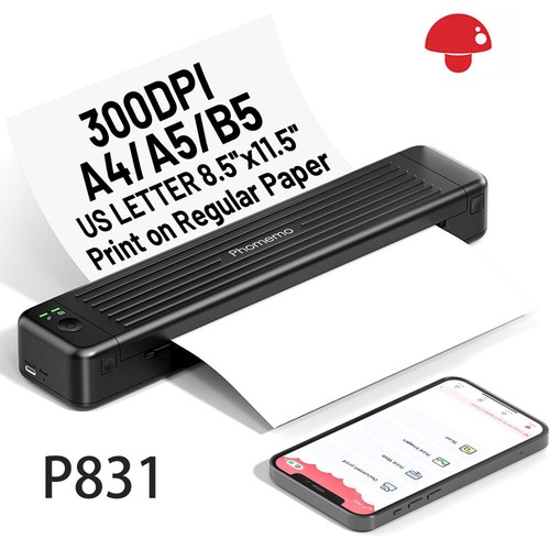 Phomemo p831 portable printer - portable,