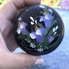 Lacquered hand painted paper - lacquered,