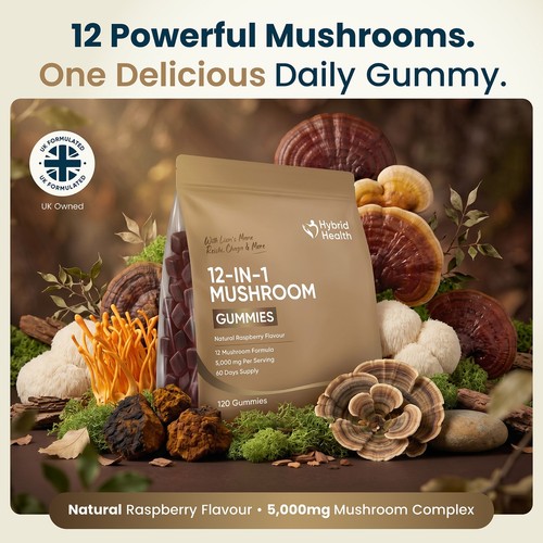 Hybrid health 1 mushroom - 12,