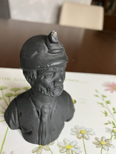 Coal minor figure ornament - coal,