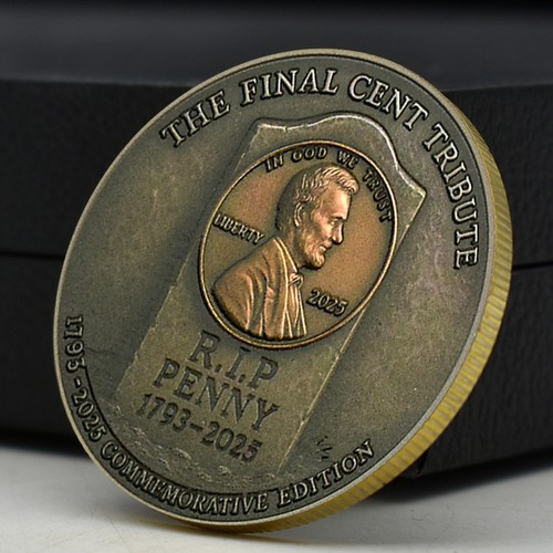 Final penny tribute coin - penny,