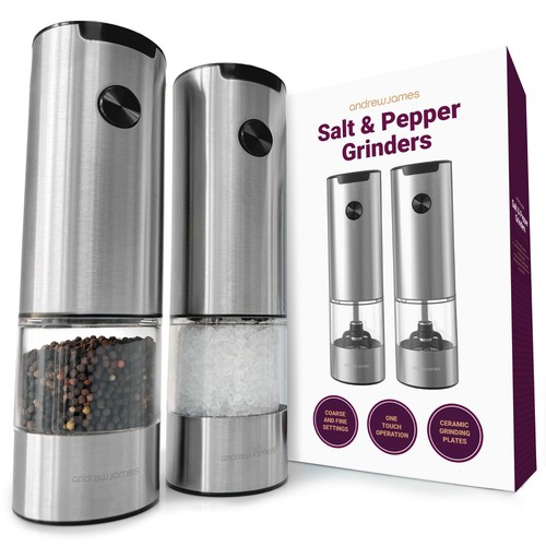 Electric salt pepper grinder - electric, &