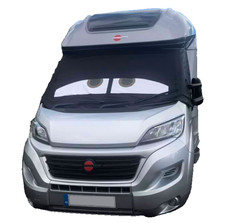 Motorhome Screen Cover Curtain Wrap fiat Ducato Boxer Relay besscarr Brown Eyes