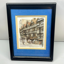 Signed Philip Martin Framed Print High Holborn London Staple Inn Limited 763/850