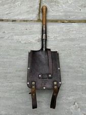 WW2 Swiss Entrenching Tool 1940 Dated with Leather Case