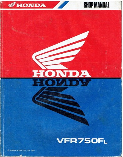 Honda vfr750fl original 1989 - vfr750fl,