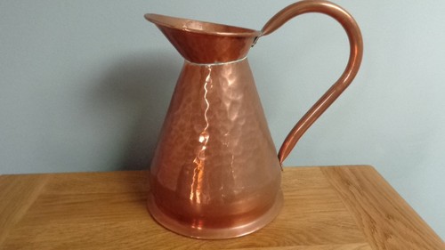 Antique large copper - large, jug