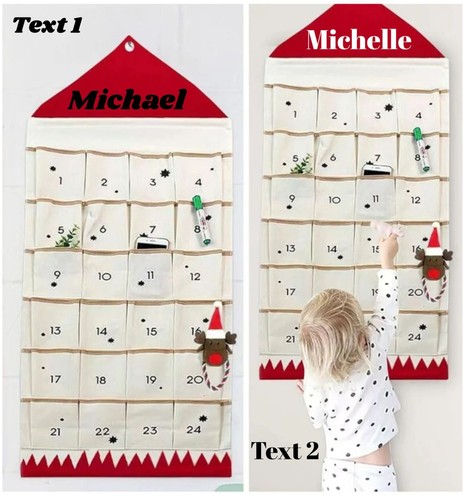 Advent calendar personalised - advent,