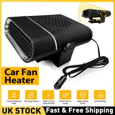 12V 150W Electric Heating Car Van Heater Defogger Demister Cooler Fan Portable