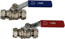 15mm Red+Blue Isolating Lever