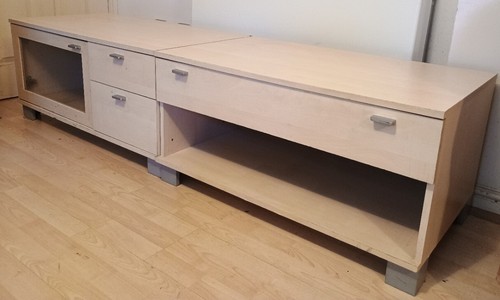 Ikea combination units - tv,