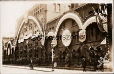 1911 Hull Brewery Decorated For King George V Coronation Real photo Postcard