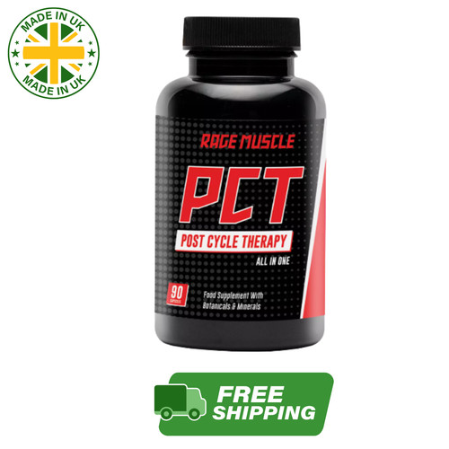 Rage muscle pct caps test - pct, 90