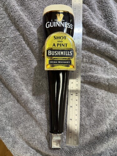 Guinness beer tap handle knob - beer,