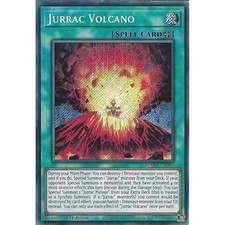 BLMM-EN019 Jurrac Volcano : Secret Rare Card : 1st Edition : YuGiOh TCG