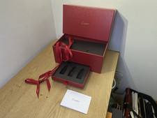 Cartier Empty Gift Box/ Ribbon