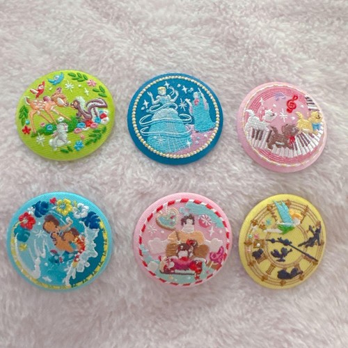 Disney characters embroidery - disney,