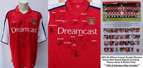 2001 arsenal double winners - arsenal,