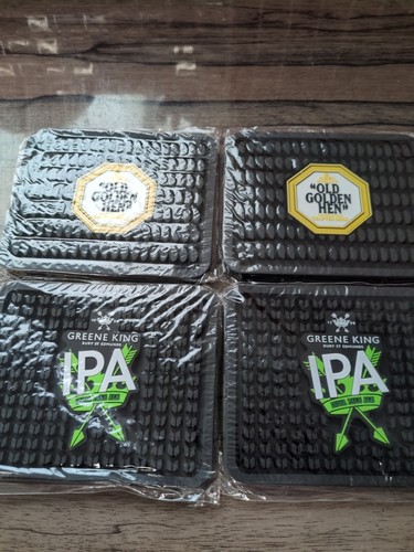 Real ale beer mats old - real, x4