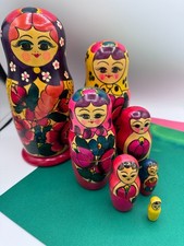 Authentic Set of 7 Wood