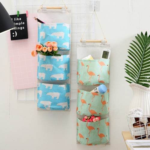 Storage bag wall hanging - ,