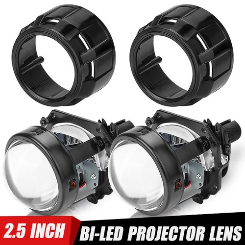Bi led projector lens - 2x, 2.5"