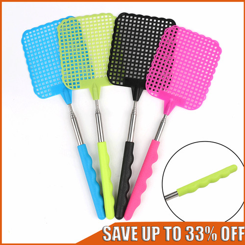 4pc fly swatter telescopic - swatter,