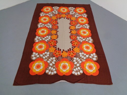 70s tablecloth fabric - tablecloth,