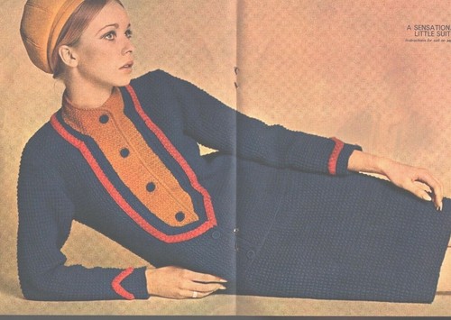 Top fashion knitting book - top,