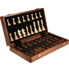 Classic Wooden Chess Set –