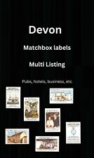 Matchbox Label Devon - Pub Inn Hotel Business - Select from list - AJ (b)