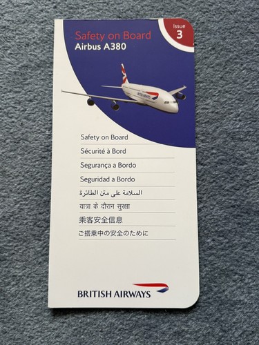 British airways a380 safety - british,