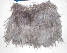 Rare TOPSHOP Nude Beige Satin Feather Flutter Short Mini Skirt Lined UK 6 34 2