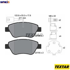 BRAKE PAD SET DISC BRAKE