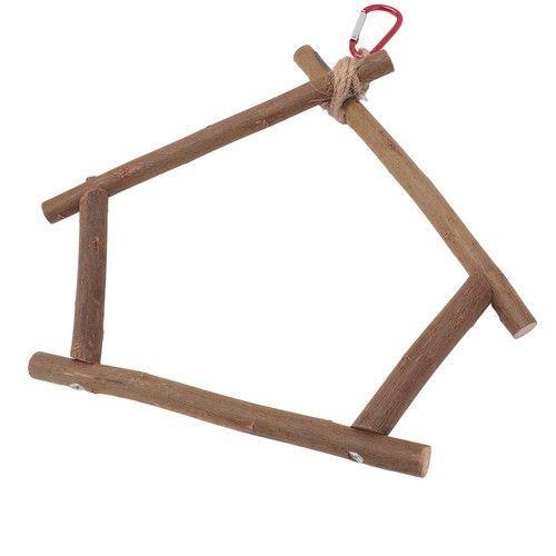 Bird swing perch wooden - bird,