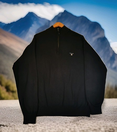 Gant mens quarter zip jumper - zip,