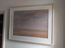 Anthony Day, (1922-2023). Tempera Painting Of The Cambridgeshire Fens.  Signed.