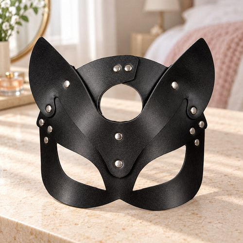 Black cat woman - woman, masquerade