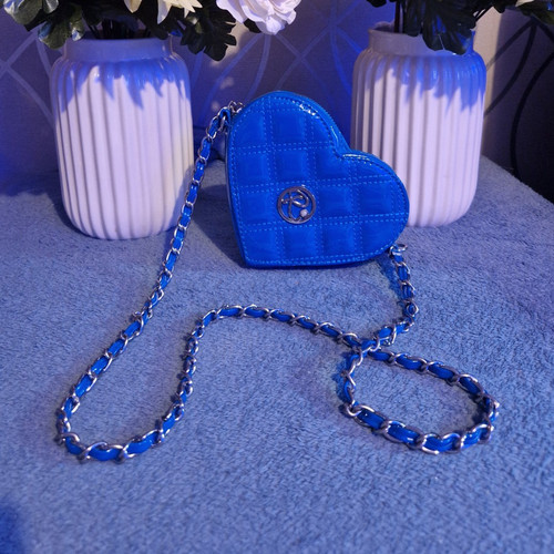 River island blue - blue, heart